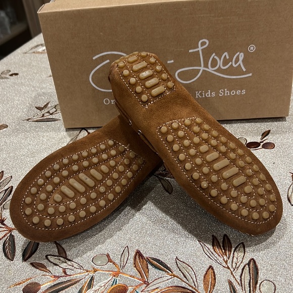 Oca-Loca Toddler Suede Loafers - Picture 8 of 9